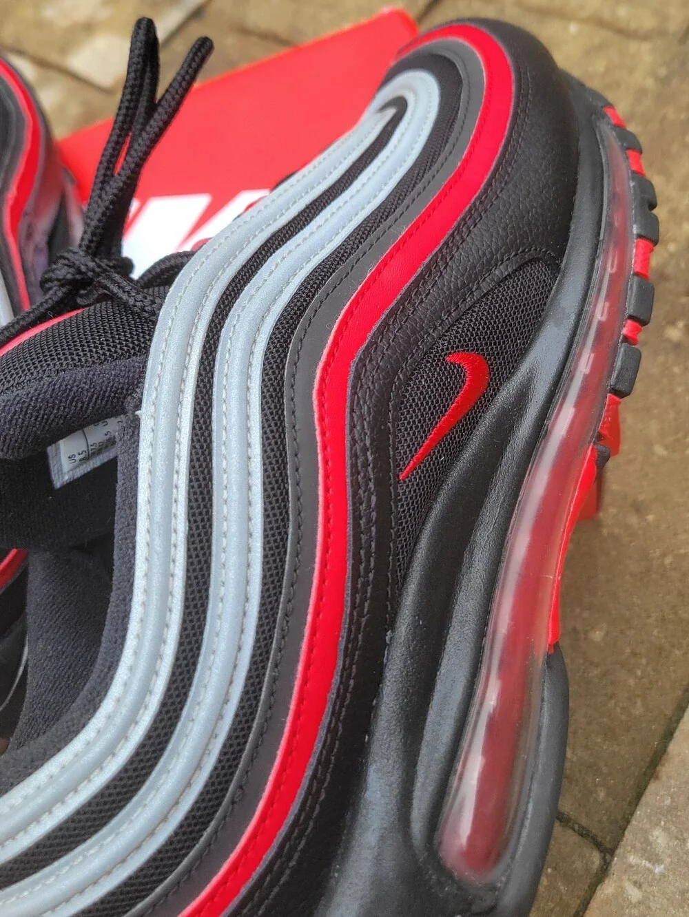 Air Max 97 'Black, Red, Silver'